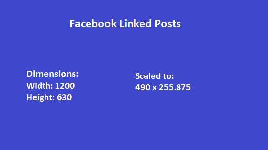 size of linked post images in FB