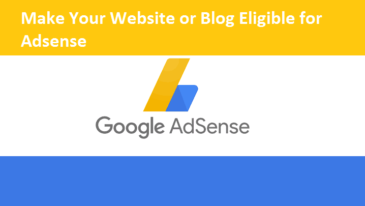 website eligibility for Google Adsense