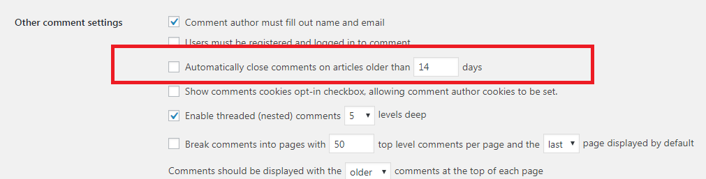 How to Disable Comments in WordPress