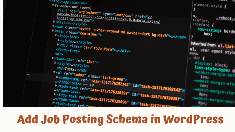 Job Posting Schema in WordPress