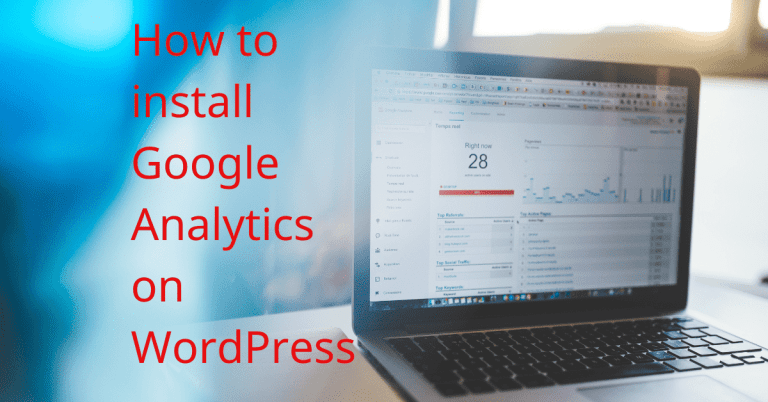 Install Google Analytics on WordPress