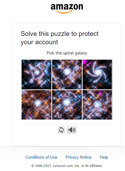 Amazon Associate solve puzzle