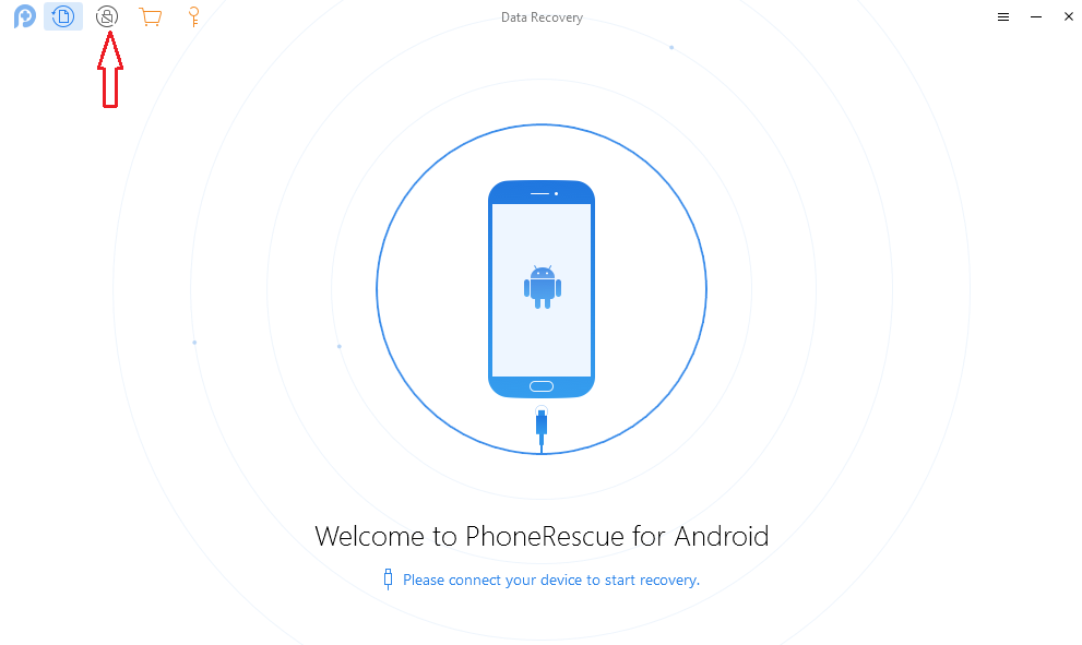 Unlock android password with PhoneRescue 