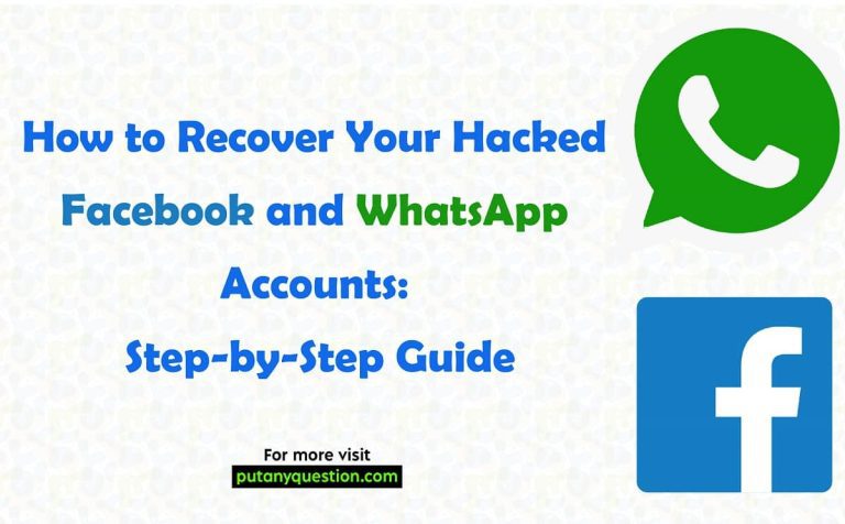 How to recover hacked Fb and WhatsApp